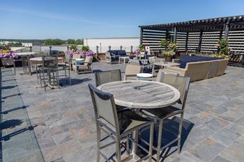 2,000 Square foot indoor/outdoor rooftop terrace (click here for virtual tour)